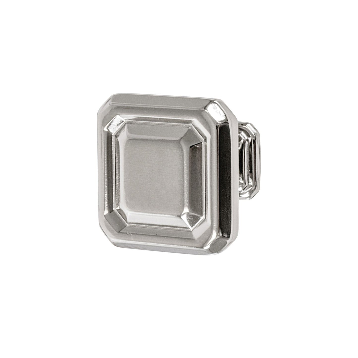 Hafele Amerock Wells Cabinet Knob - Polished Nickel 