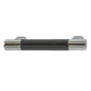 Hafele Amerock Esquire Cabinet Handle - Polished Nickel/Gunmetal