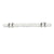 Hafele Amerock Carroine Cabinet Handle - Marbleized White/Polished Nickel