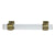 Hafele Amerock Glacio Cabinet Handle - Clear/Gold Champagne 