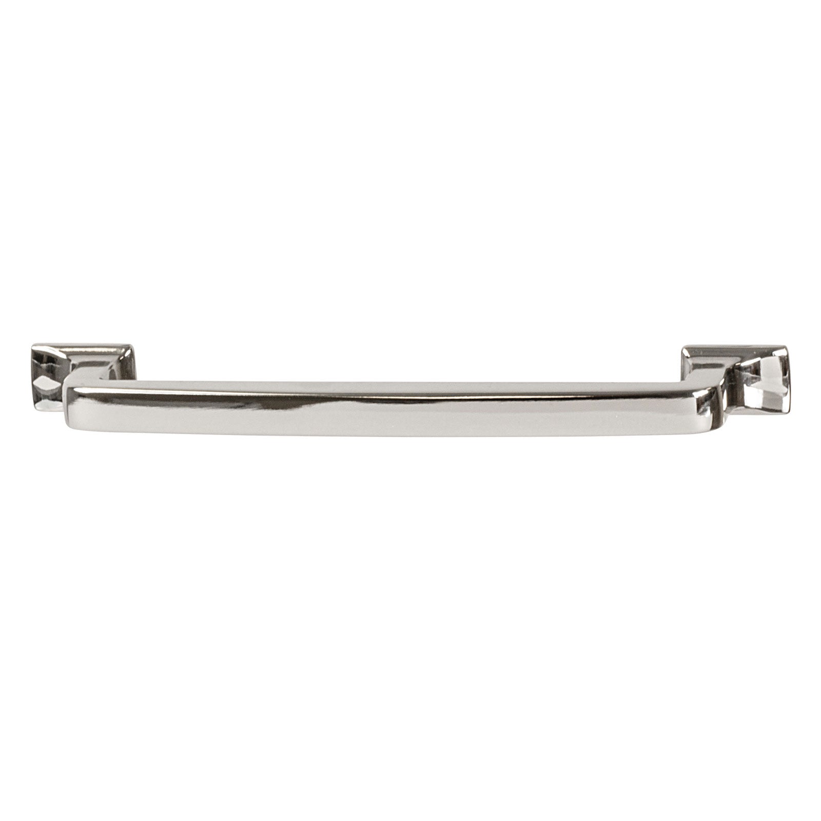 Hafele Amerock Westerly Cabinet Handle - Polished Nickel 