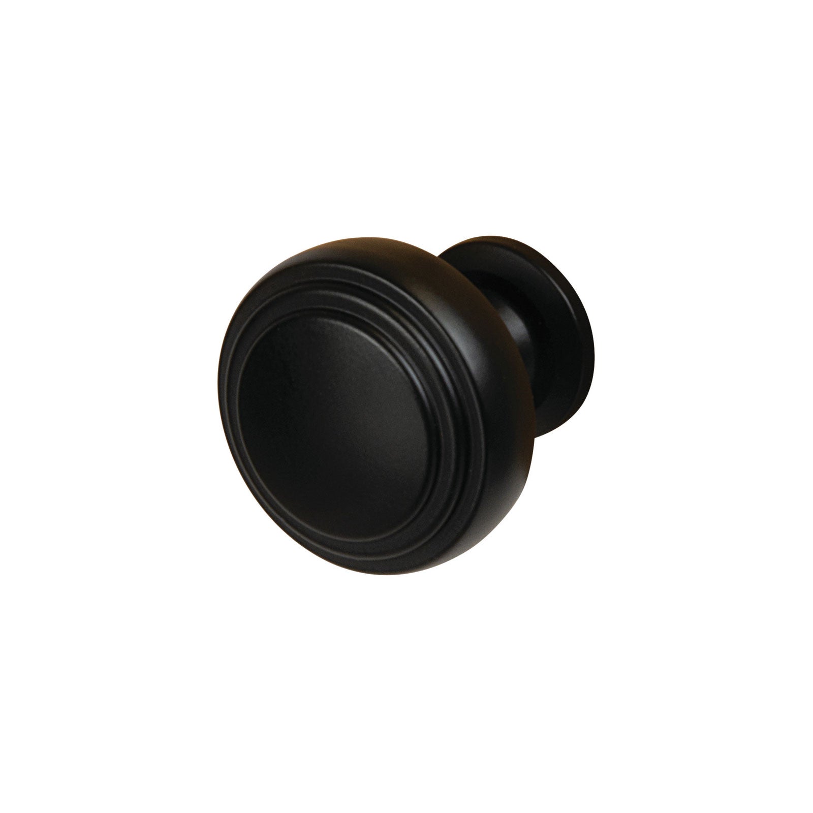 Hafele Amerock Winsome Cabinet Knob - Matte Black