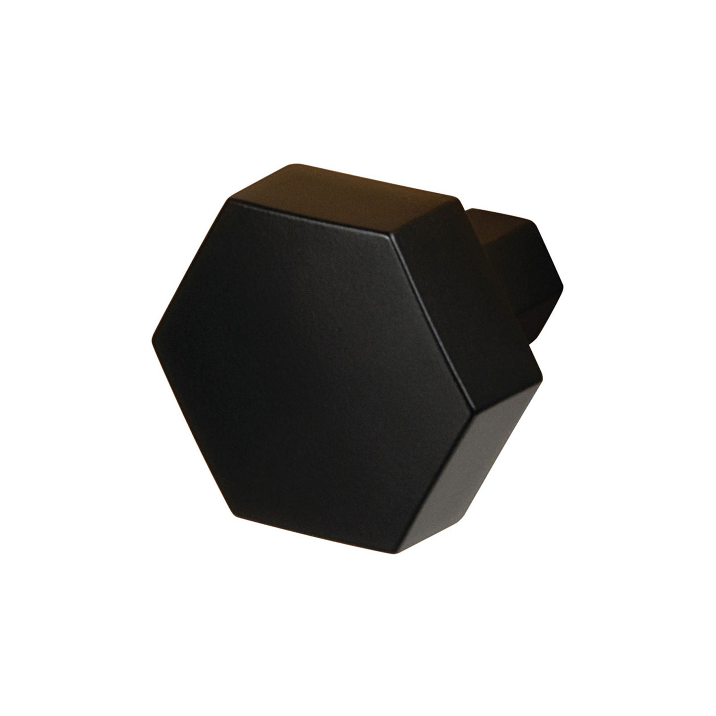 Hafele Amerock Caliber Cabinet Knob - Matte Black