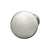 Hafele Chanterelle Cabinet Knob - Satin/Brushed Chrome