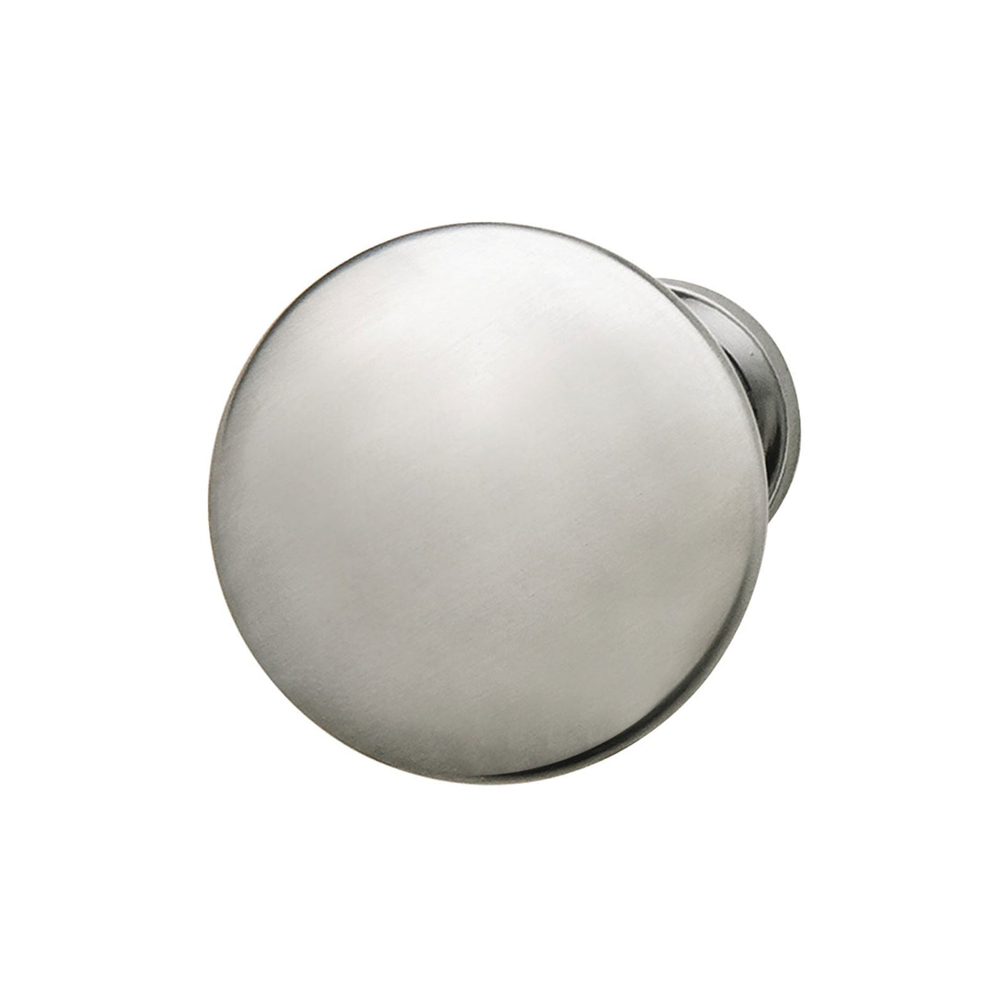 Hafele Chanterelle Cabinet Knob - Satin/Brushed Chrome