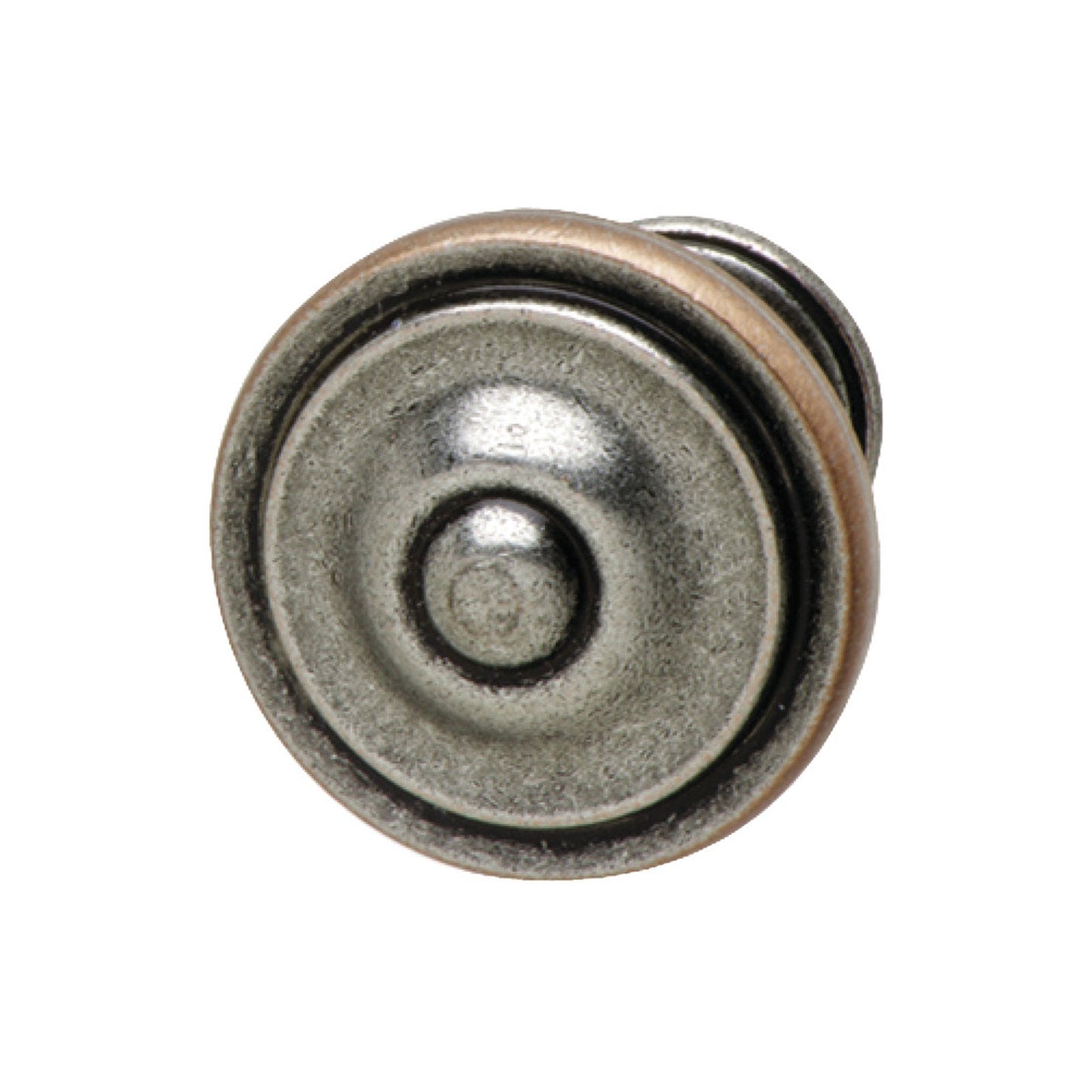 Hafele Havana/Savannah Cabinet Knob - Pewter/Copper