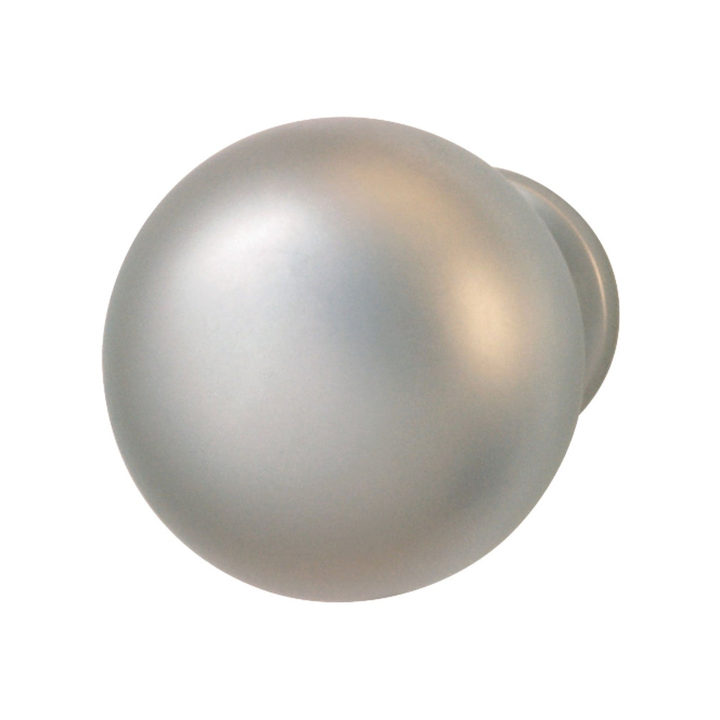 Hafele Contemporary Cabinet Knob - Satin/Brushed Chrome