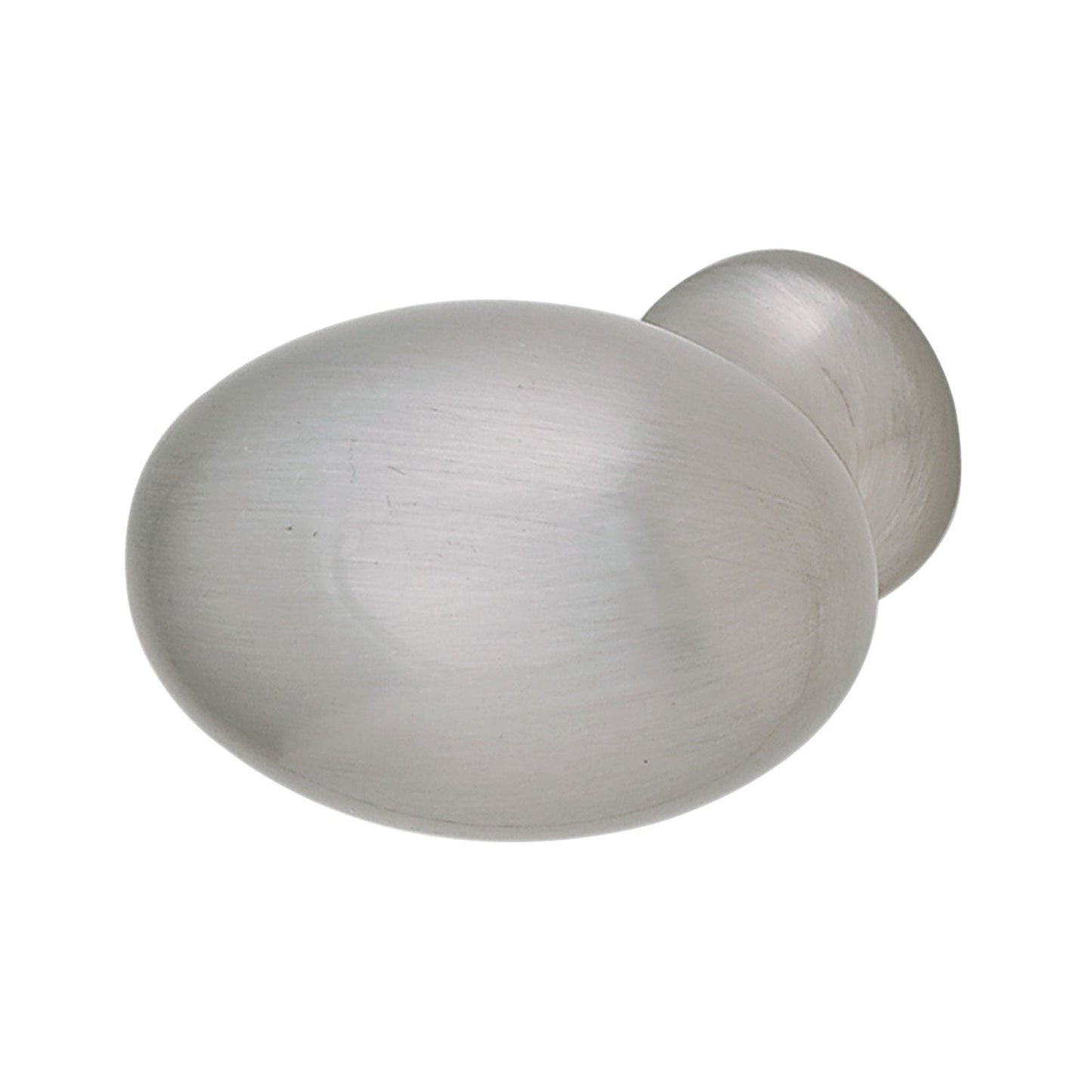 Hafele Ovale Collection Cabinet Knob - Stainless Steel