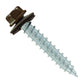 #14 x 1-1/2" #14 Type 17 Woodbinder Metal Roofing Screw - Koko Brown