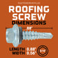 FP Roofing Screw Dimernsions
