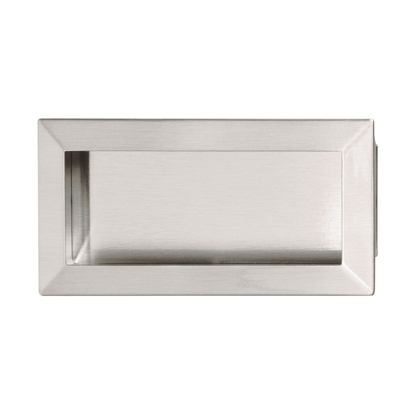 Hafele Lago di Como Inset Handle - Satin/Brushed Nickel