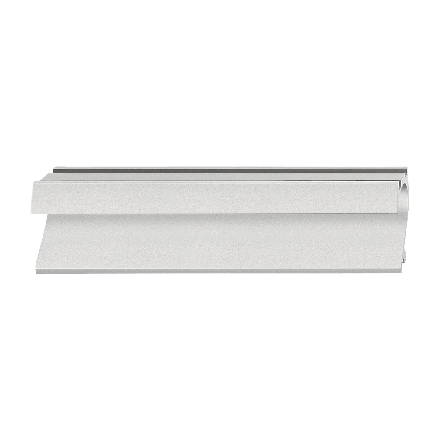 Hafele Inset Cabinet Handle - Matte Aluminum