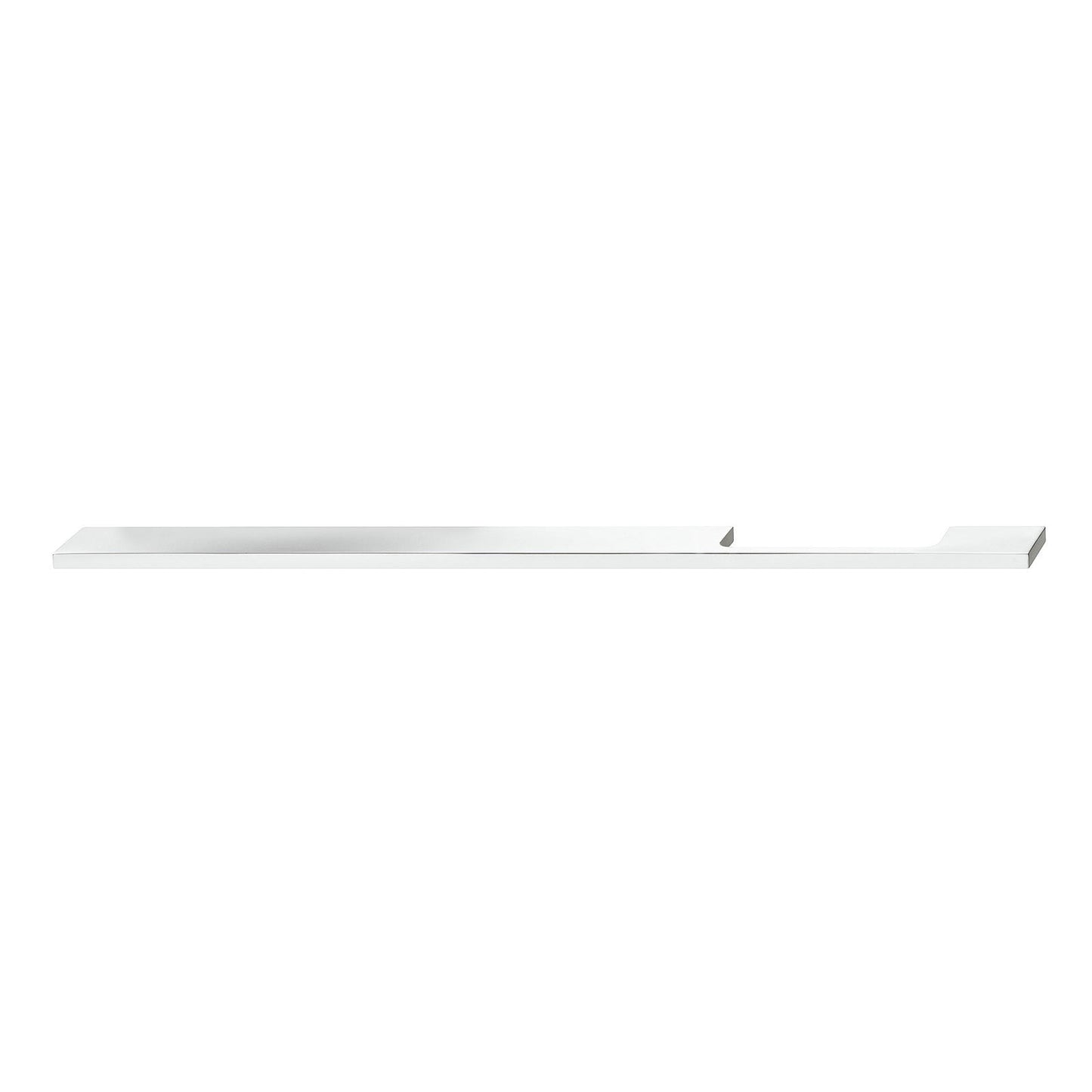 Hafele Neoteric Collection Asymmetrical Cabinet Handle - Polished Chrome