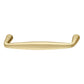 Hafele Zelda Cabinet Handle - Satin/Brushed Brass