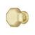 Hafele Zelda Cabinet Knob - Satin/Brushed Brass