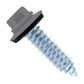 #17 x 1" Tapping Steelbinder Metal Roofing Screw - Charcoal Gray - Pkg 250