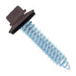 #17 x 1-1/4" Tapping Steelbinder Metal Roofing Screw - Brown - Pkg 250