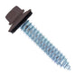 #17 x 1-1/2" Tapping Steelbinder Metal Roofing Screw - Brown - Pkg 250