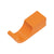 Hafele HEWI Polyamide Single Coat Hook - Orange