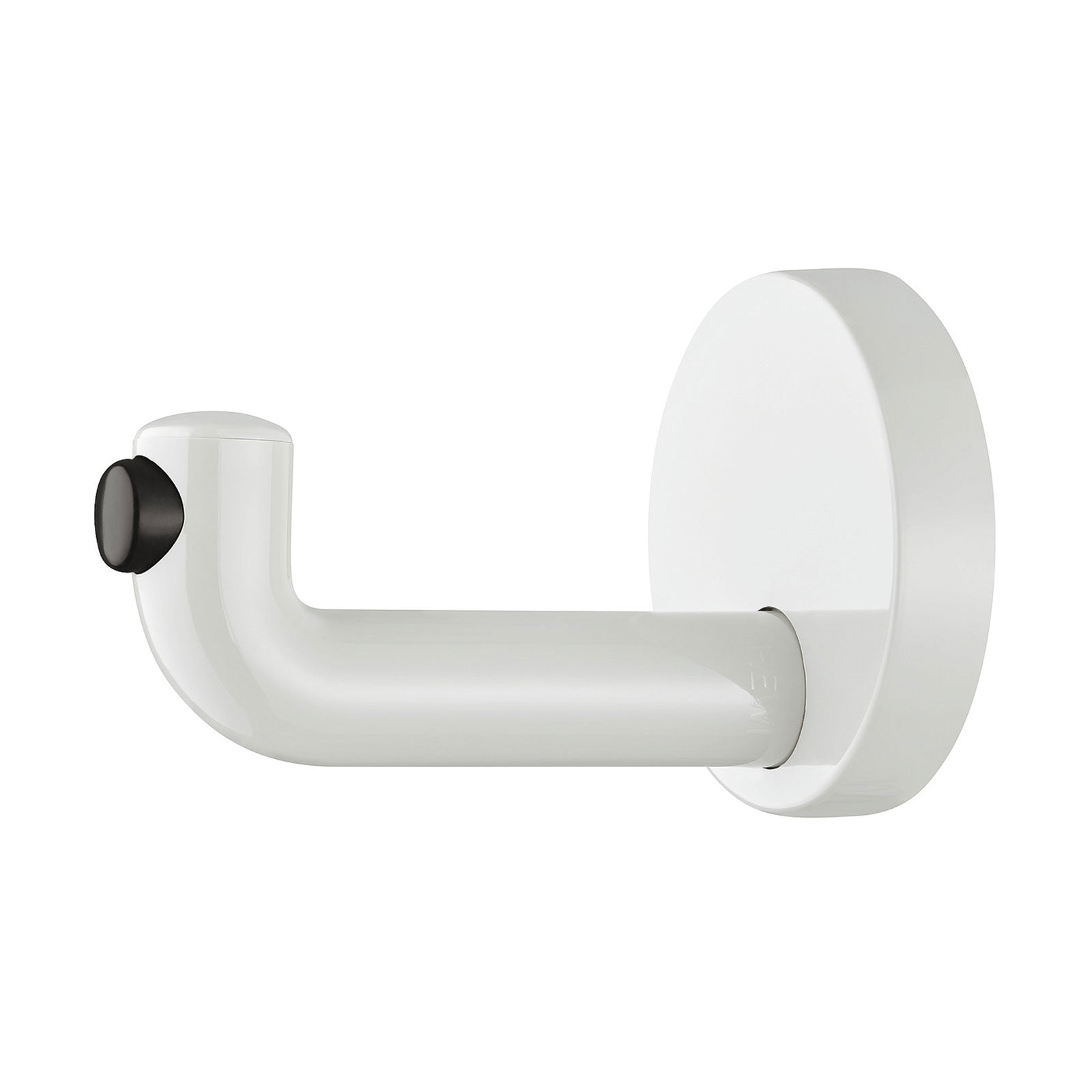 Hafele HEWI Polyamide Hook with Door Buffer - Pure White