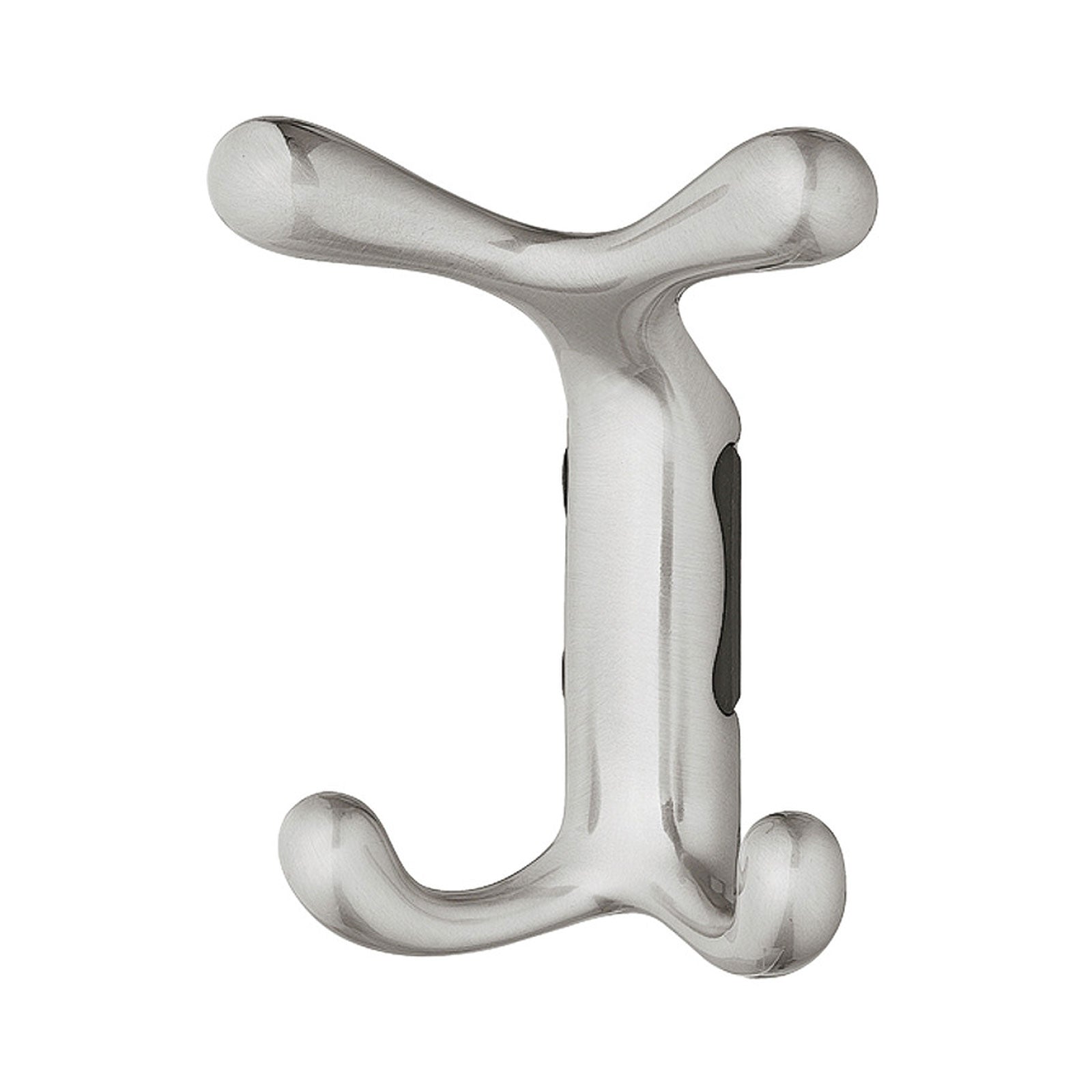 Hafele Lago di Como Coat Hook - Satin/Brushed Nickel