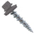 Sharp point metal roofing screws