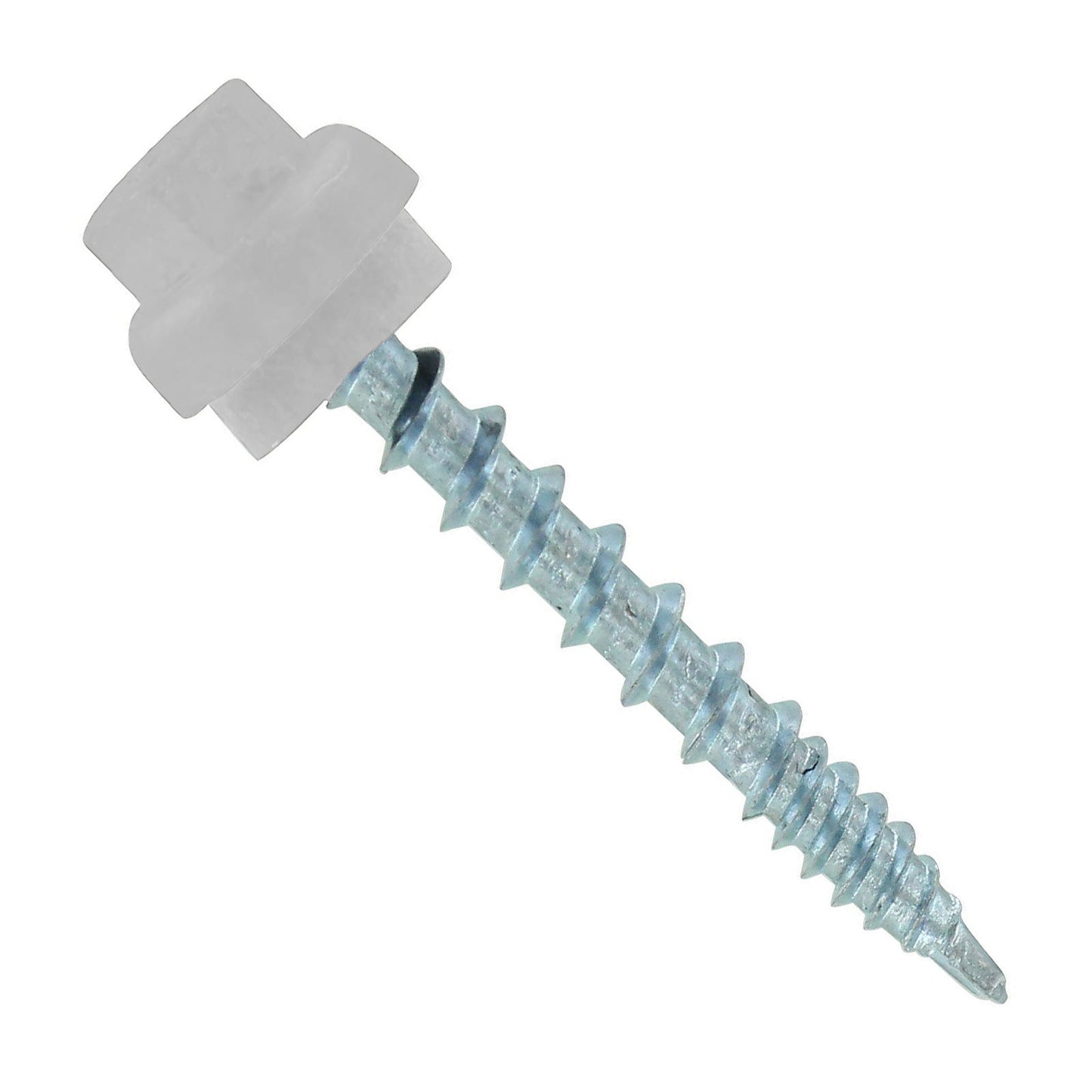 #10 x 1-1/2" ZXL Woodbinder Metal Roofing Screw - Polar White