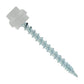 #10 x 2" ZXL Woodbinder Metal Roofing Screw - Polar White