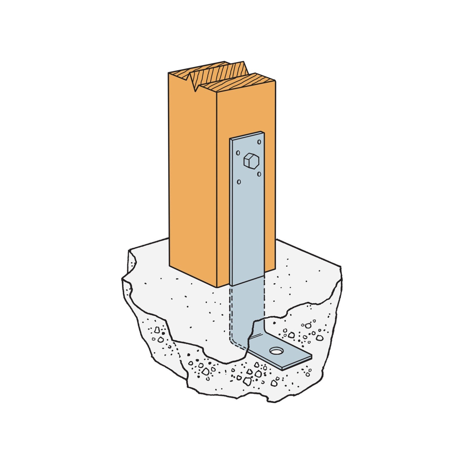 Simpson Reinforcing Angle installation