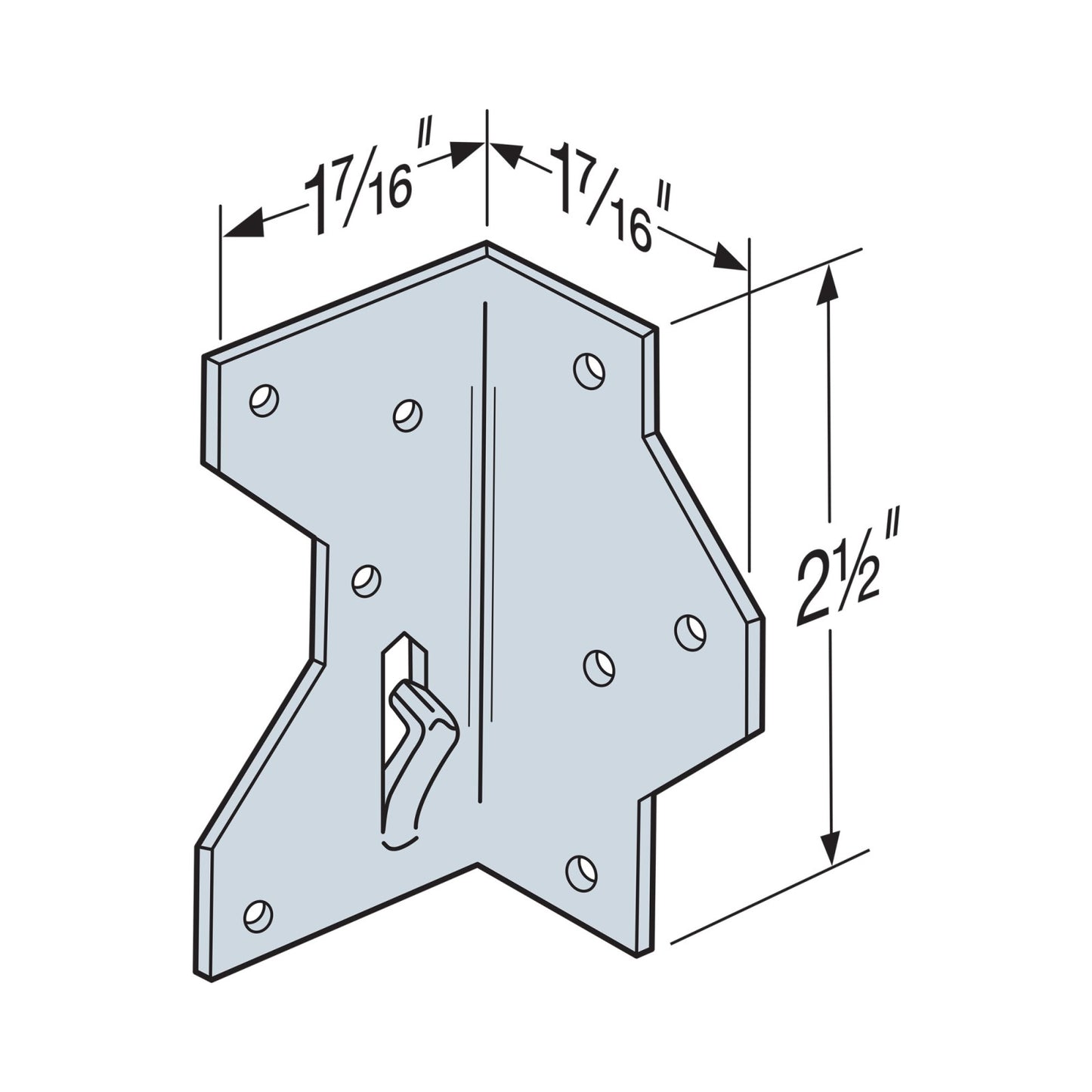 Simpson Strong-tie Framing Angle Anchor