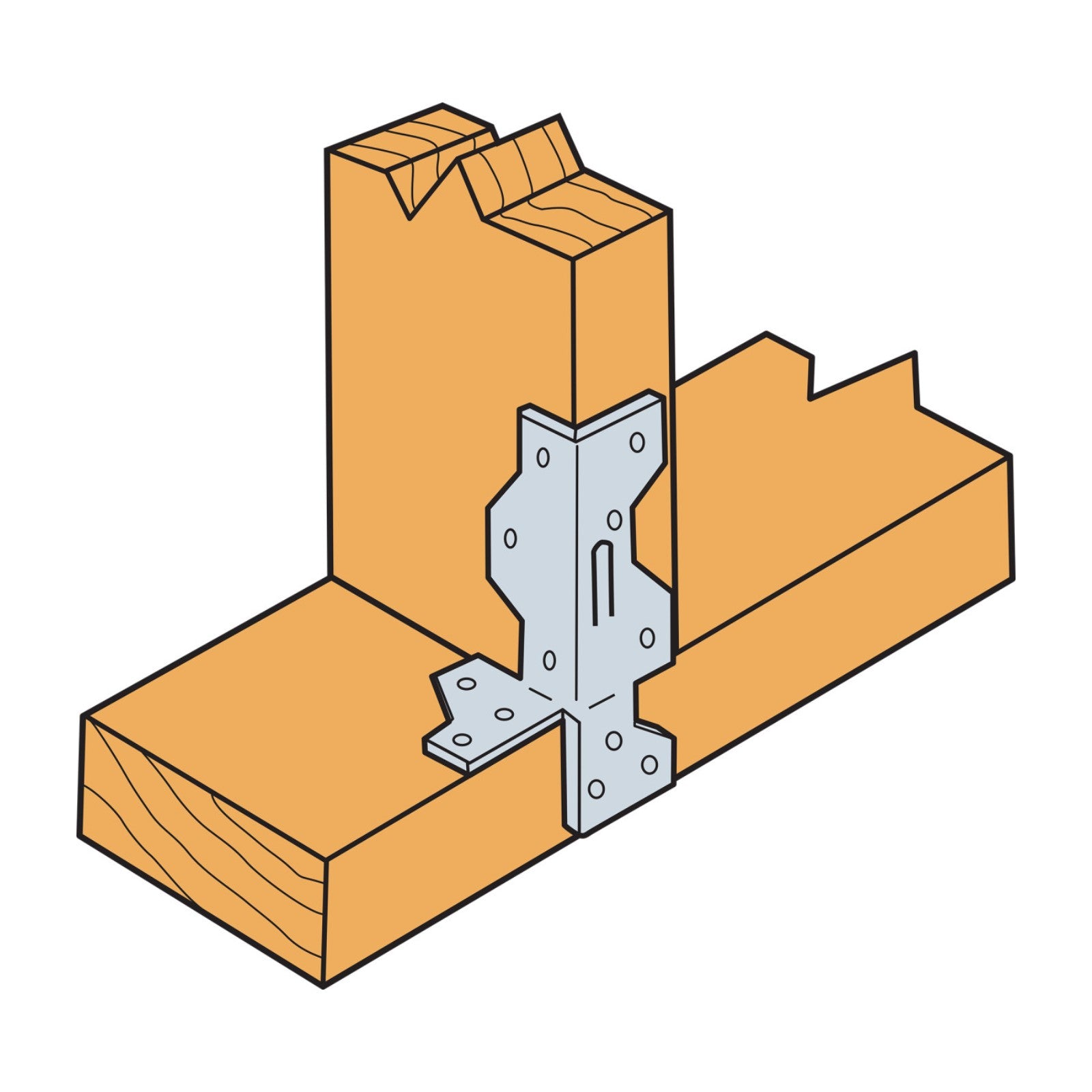 Simpson A35 Framing Angle Anchor installation