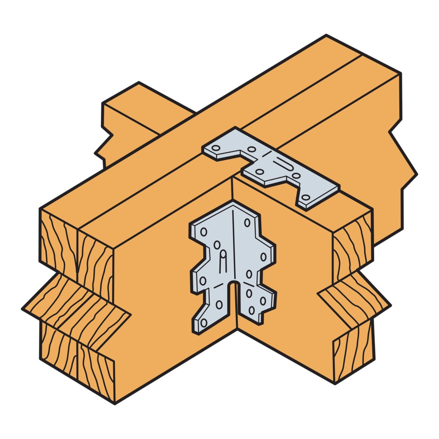 Simpson A35 Framing Angle Anchor installation