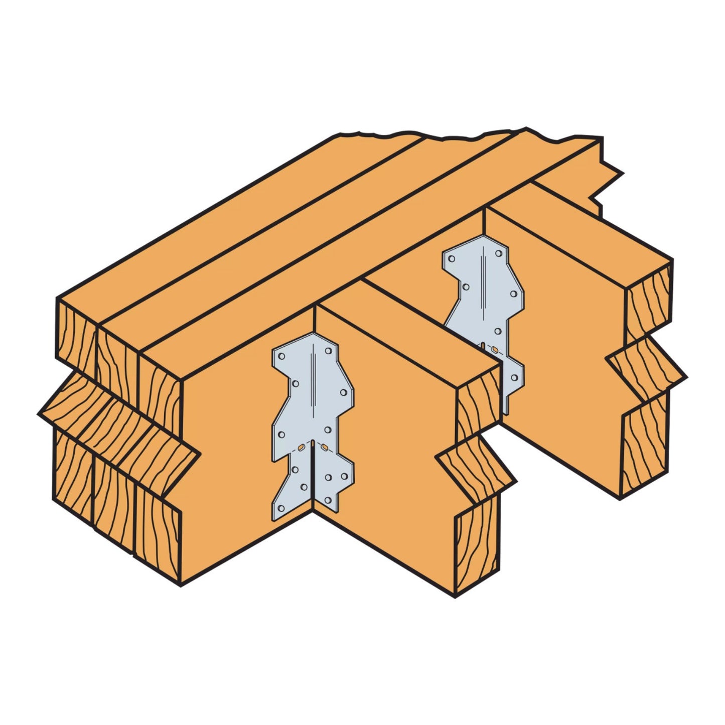 Simpson A35 Framing Angle Anchor installation