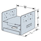 Simpson 8x8 Adjustable Post Base illustration