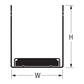 Simpson APB44 Ornamental Post Base - Black Powder Coat