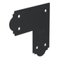 Simpson APL6 Ornamental L Strap - Black Powder Coat