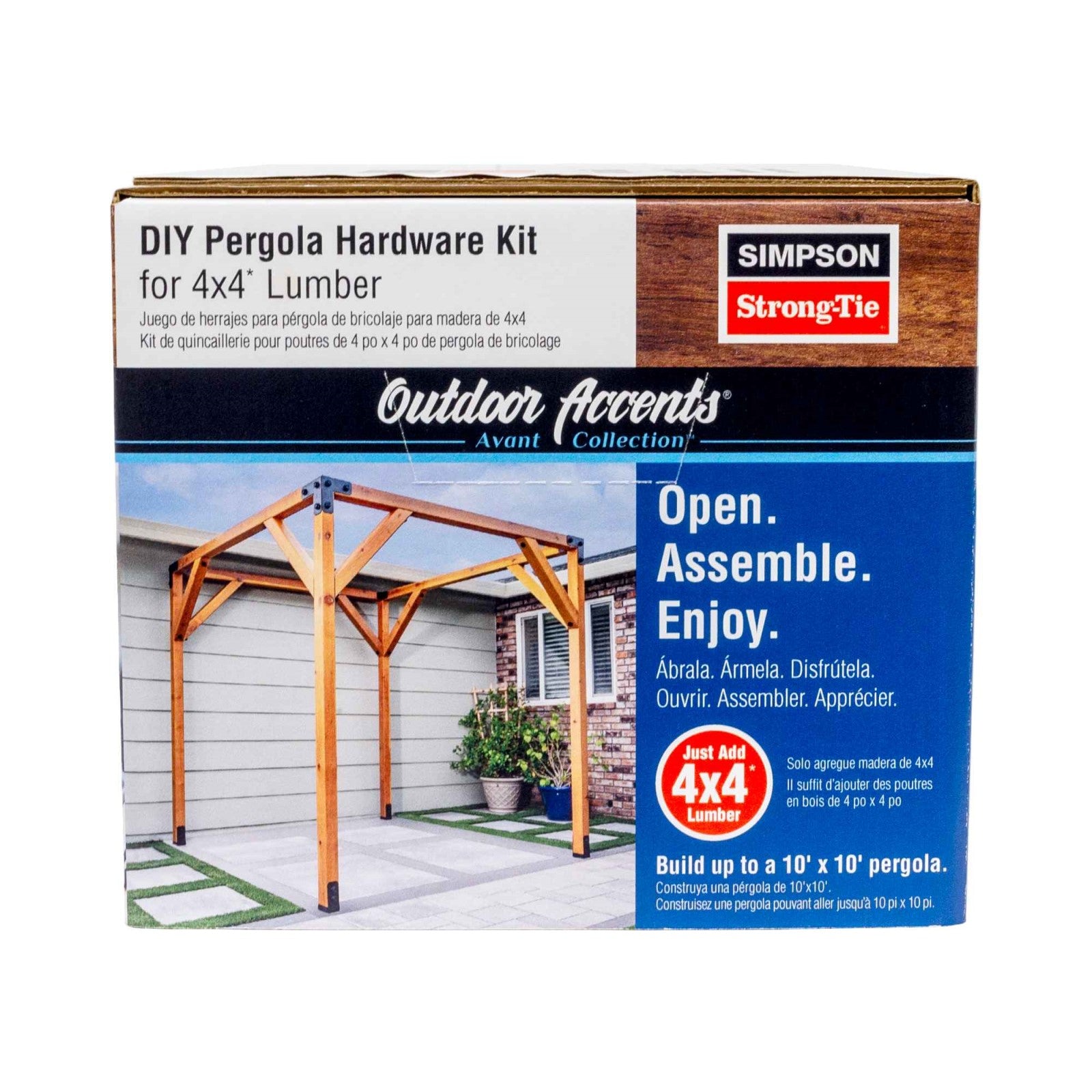 hardware kit for pergola