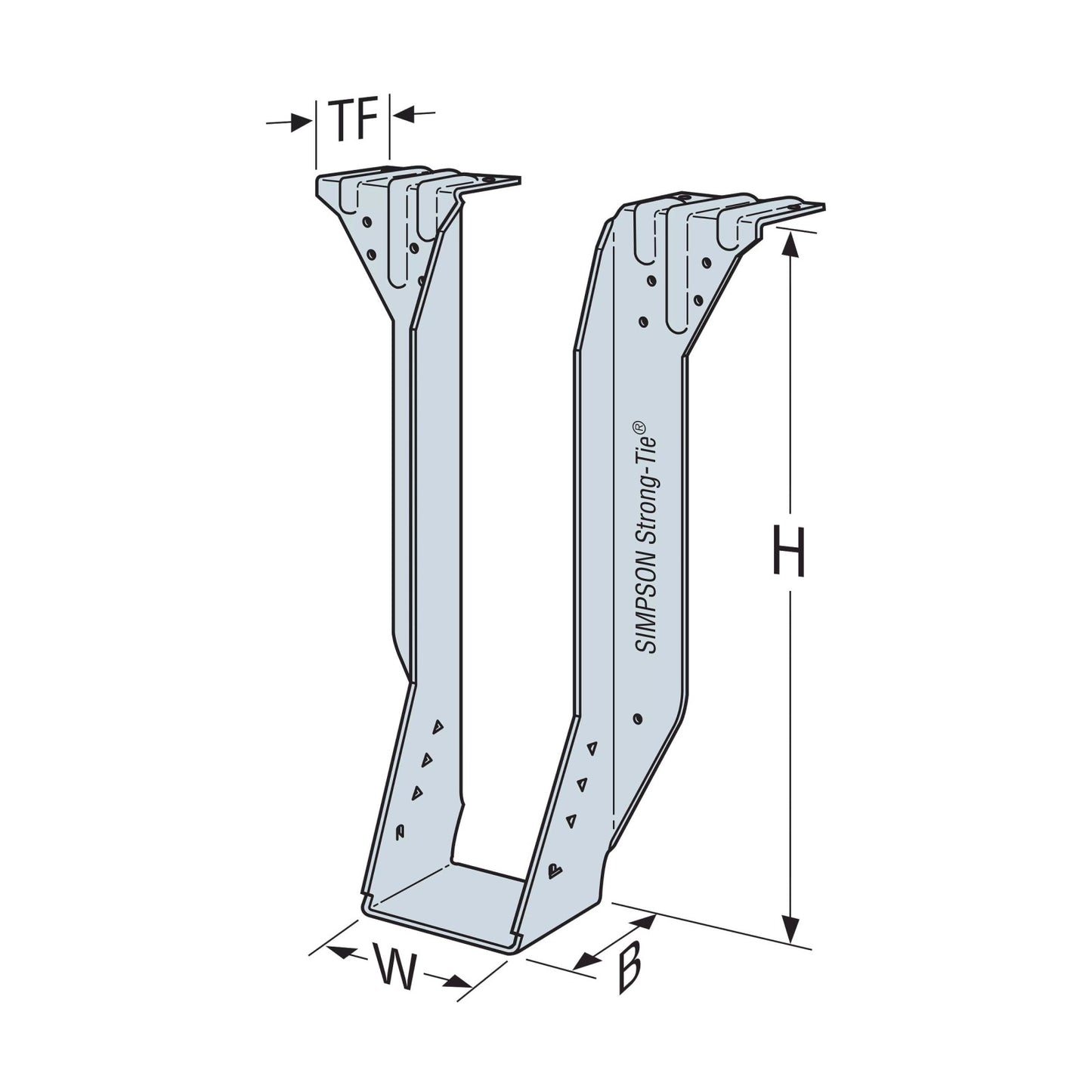 Top Flange I-Joist Hanger specs