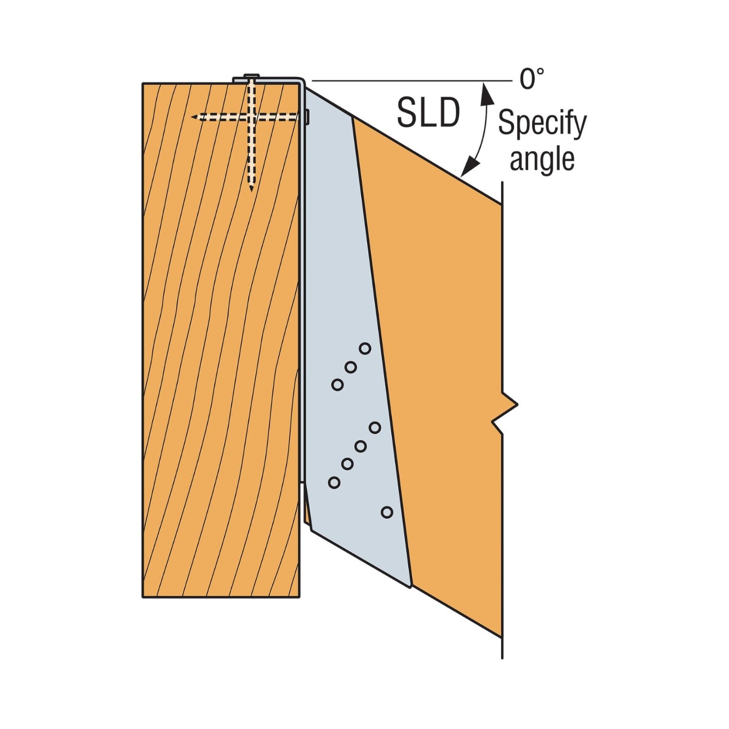 Simpson BA410 Beam Hanger, 14 Gauge - G90 Galvanized