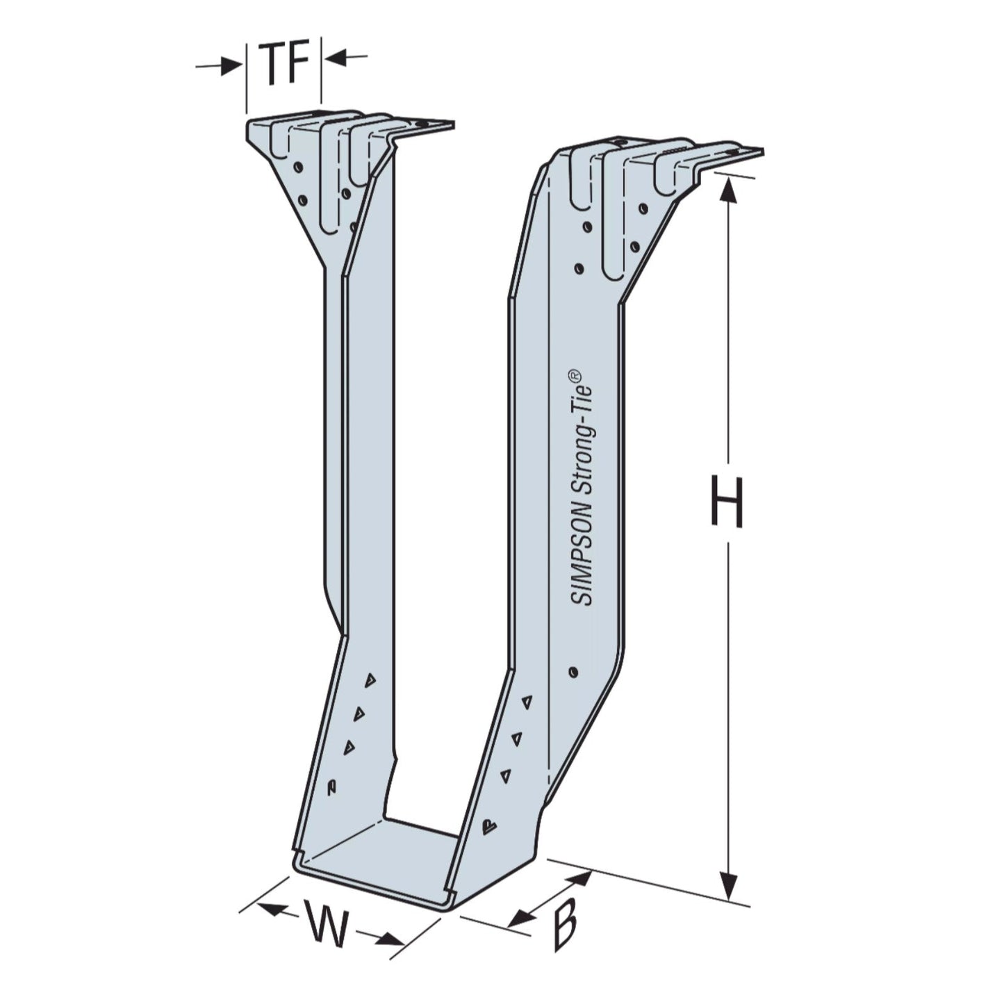 Simpson BA Top Flange Beam Hanger