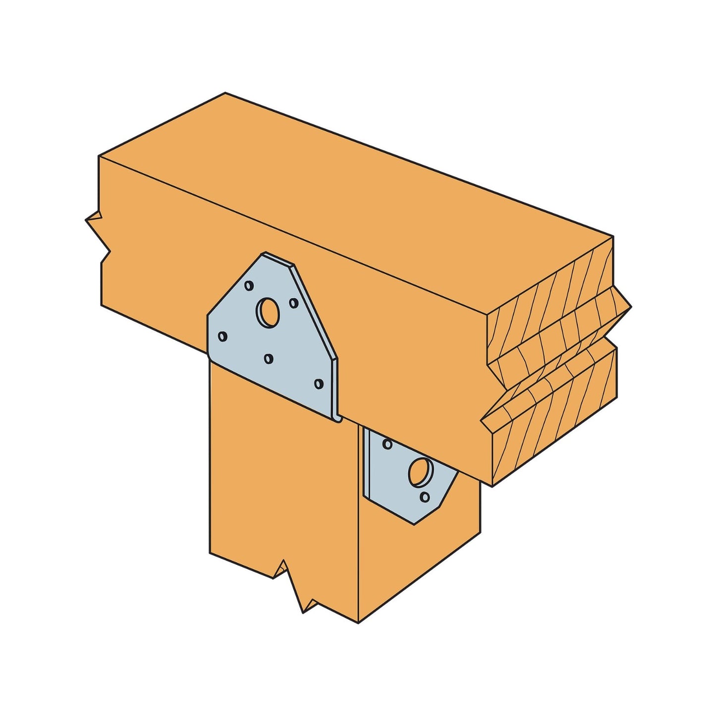 Simpson Strong-Tie BC46 installation
 