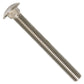 1/2"-13 x 4-1/2" Conquest Carriage Bolt - 304 Stainless Steel