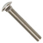 3/4"-10 x 5" Conquest Carriage Bolt - 304 Stainless Steel