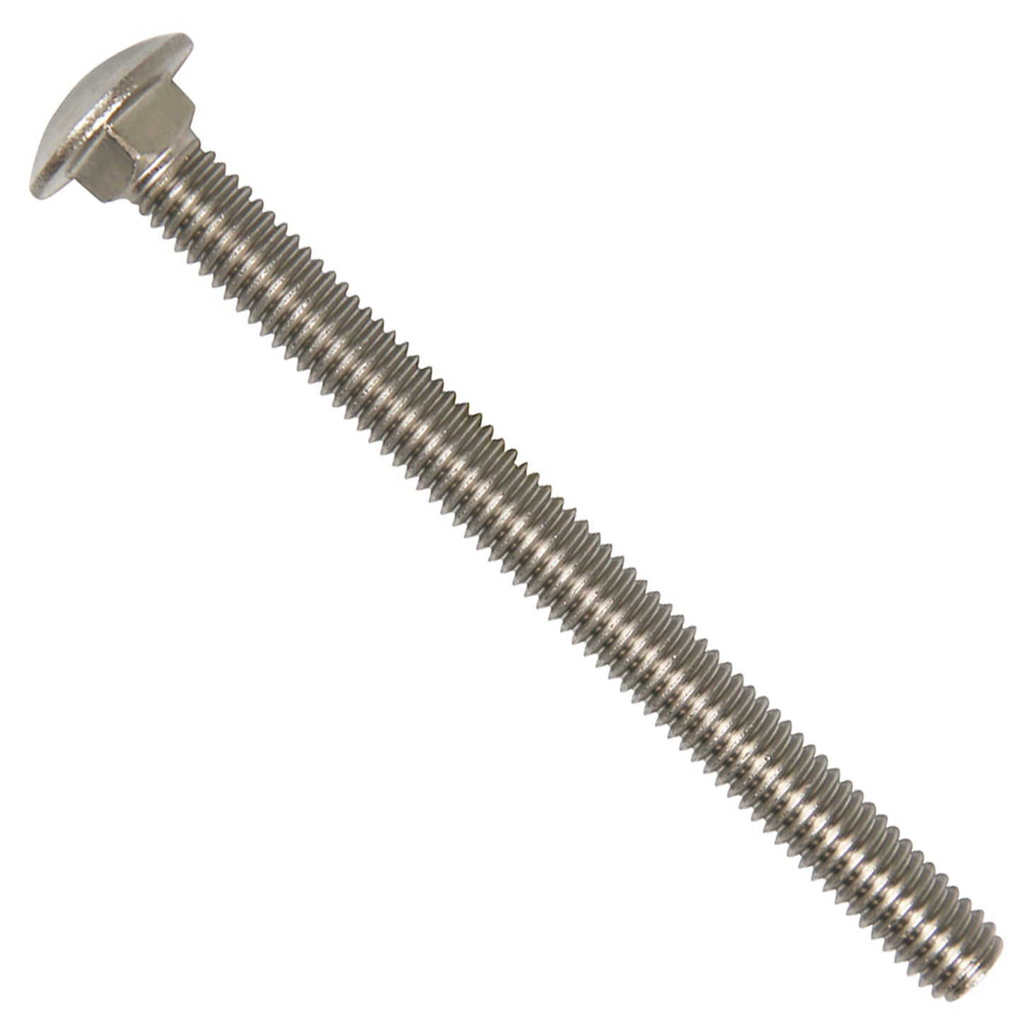 3/8"-16 x 4-1/2" Conquest Carriage Bolt - 304 Stainless Steel