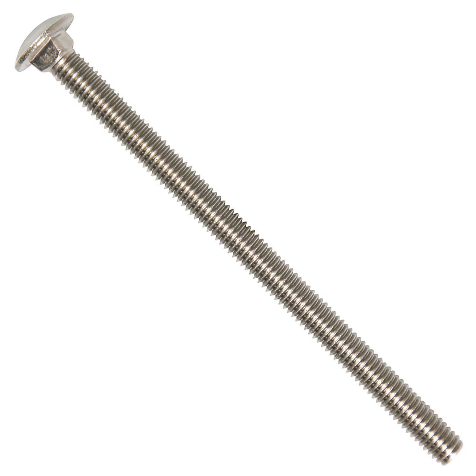 3/8"-16 x 6" Conquest Carriage Bolt - 304 Stainless Steel