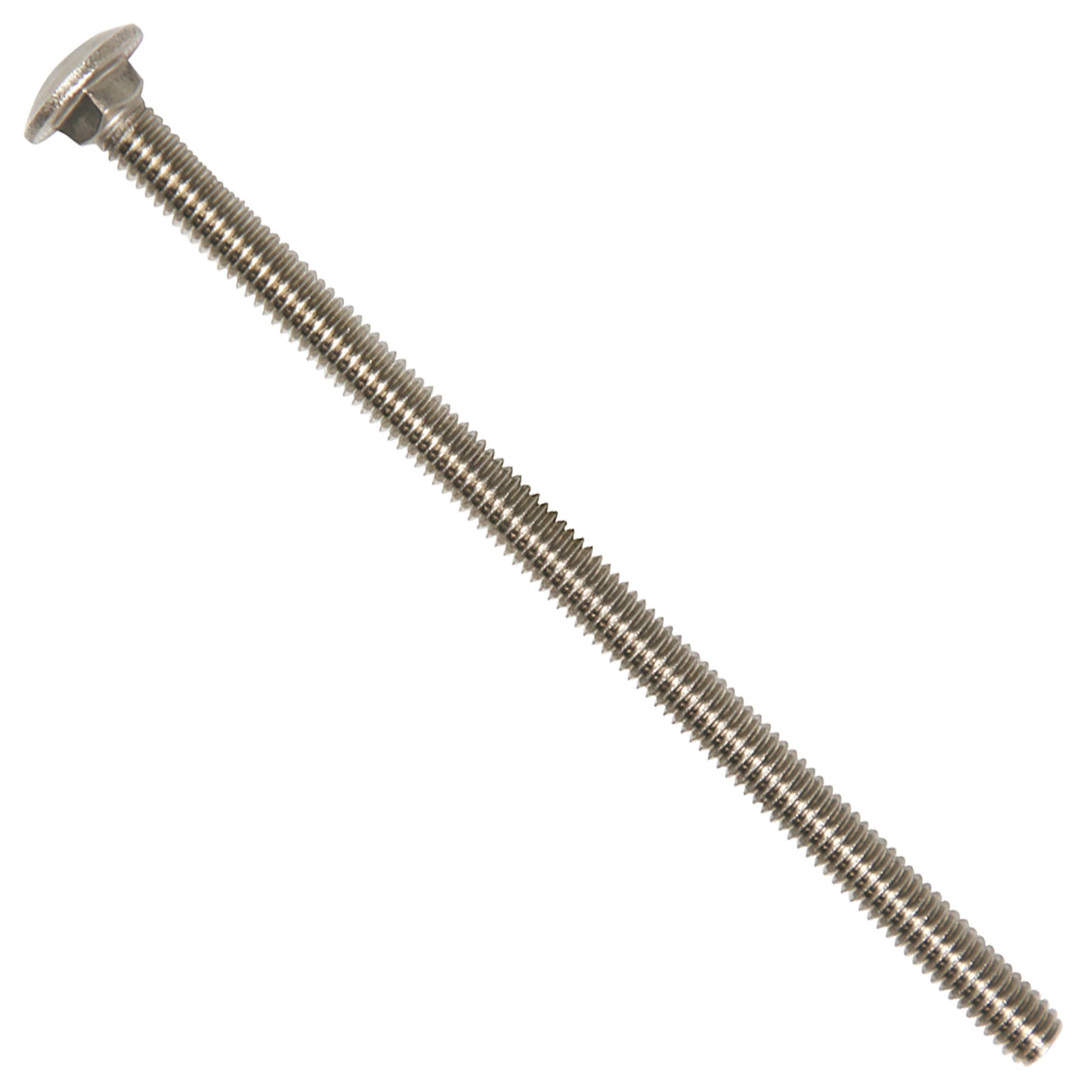 5/16"-18 x 6" Conquest Carriage Bolt - 304 Stainless Steel