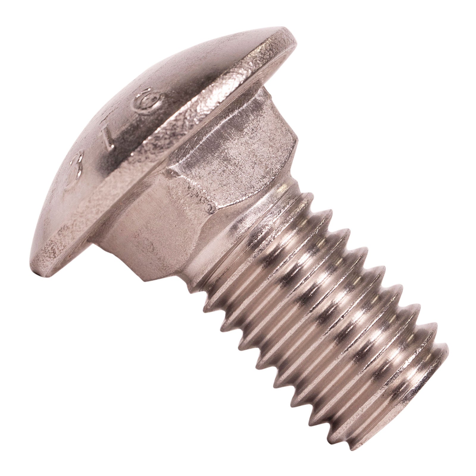 1/2"-13 x 1" Conquest Carriage Bolt - 316 Stainless Steel