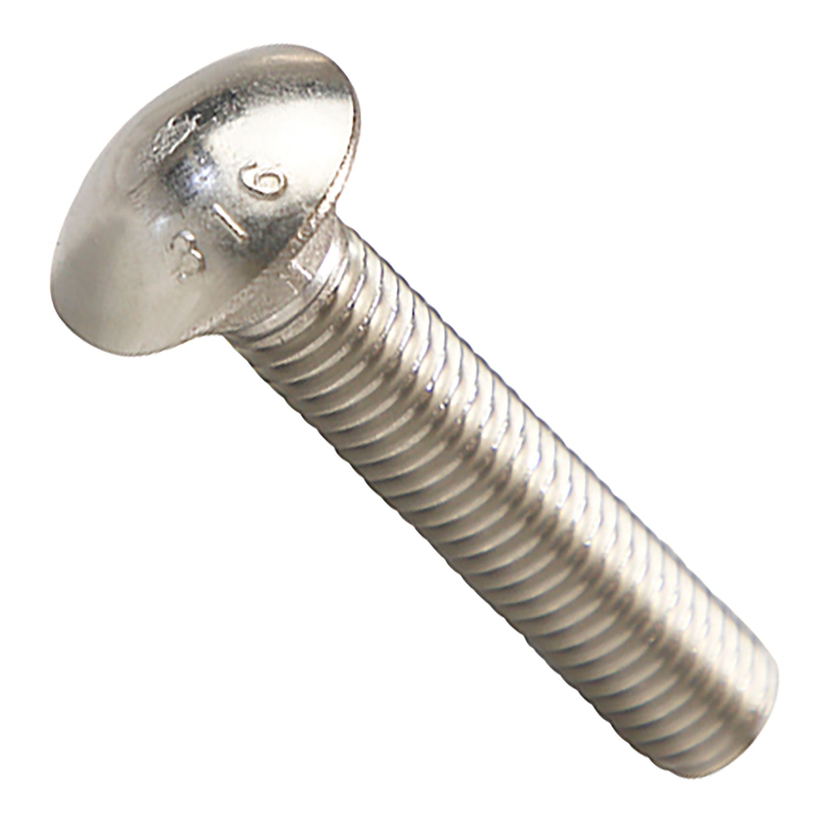 1/2"-13 x 2-1/2" Conquest Carriage Bolt - 316 Stainless Steel