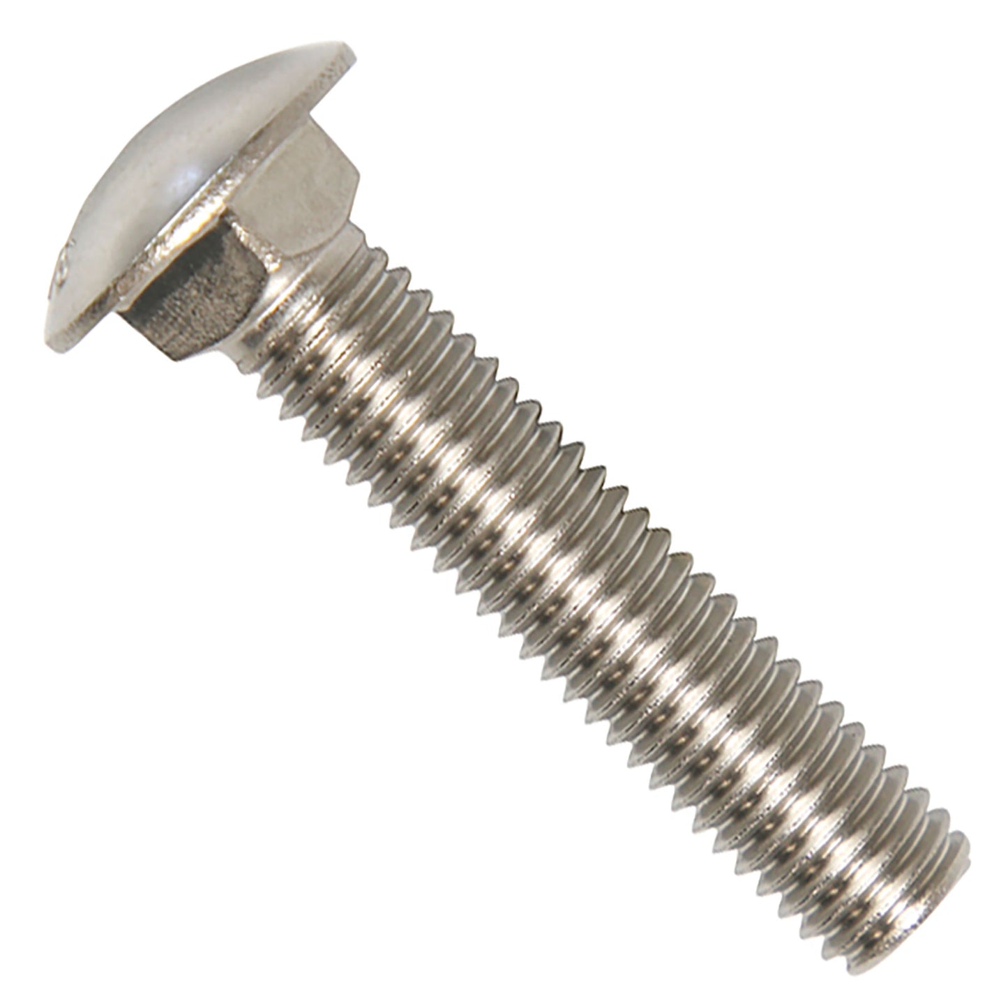 1/2"-13 x 2-1/2" Conquest Carriage Bolt - 316 Stainless Steel