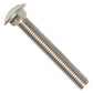 1/2"-13 x 3-1/2" Conquest Carriage Bolt - 316 Stainless Steel